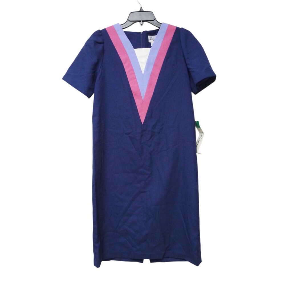 VWT! Darian Petites color block shift dress